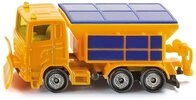 Siku Modellauto siku 1309, Winterdienst-Fahrzeug, Orange, Streuerabdeckung