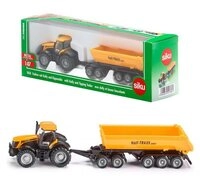 SIEPER Modellauto siku JCB 8250 mit Dolly und Kippmulde 1:87