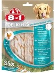 8in1 Delights Pro Dental Twisted Sticks 35 St&uuml;ck, Snack f&uuml;r: Hund