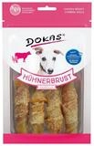 Dokas H&uuml;hnerbrust Kaurolle 90 g, f&uuml;r: Hund