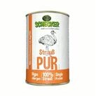Schecker Schecker Strau&szlig; PUR - Monoprotein Nassfutter f&uuml;r sensible Hunde Strau&szlig;,
