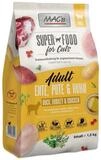 MAC'S Adult Ente, Pute & Huhn 1,5 kg, Trockenfutter f&uuml;r: Katze