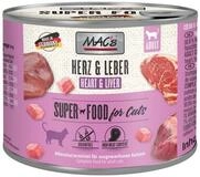 MAC'S Herz & Leber 200 g - 6 St&uuml;ck, Nassfutter f&uuml;r: Katze