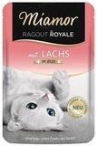 Miamor Ragout Royale mit Lachs in Jelly 100 g - 22 St&uuml;ck, Nassfutter f&uuml;r:...