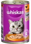 Whiskas 1+ mit Gefl&uuml;gel in Terrine 400 g - 12 St&uuml;ck, Nassfutter f&uuml;r: Katze
