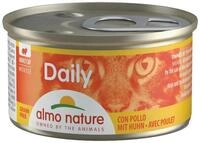 Almo Nature Daily Menu Mousse mit Huhn 85 g - 24 St&uuml;ck, Nassfutter f&uuml;r: Katze