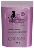 catz finefood No. 11 Lamm & Kaninchen 85 g - 16 St&uuml;ck, Nassfutter f&uuml;r: Katze