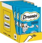 Dreamies DREAMIES&trade; Lachs 6 x 60g, Snack f&uuml;r: Katze