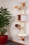 Kerbl Kratzbaum Kerbl Wandkratzbaum, Dolomit Kratzbaum f&uuml;r Katze, Katzenkratzbaum,