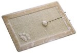 Nobby Kratzbrett Kratzmatte beige