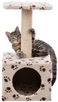 TRIXIE Kratzbaum Kratzbaum&nbsp;Zamora - beige mit Pfoten - 60 cm