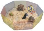 Nobby Freigehege Hamster Freilauf bunt