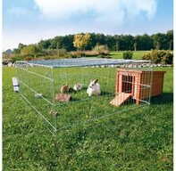 TRIXIE Freigehege Freilaufgehege mit Abdeckung - diverse - 144 &times; 58 &times; 116 cm