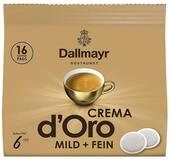 DALLMAYR Kaffee Crema d'Oro mild + fein, 16 Pads