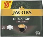 JACOBS Kaffee Crema Pads Kr&auml;ftig 18 Pads