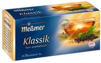 Me&szlig;mer Tee, Me&szlig;mer Schwarztee Klassik im Beutel ohne Metall fein aromatisch 43g