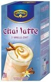 Kr&uuml;ger Cappuccino Tee Chai latte Vanille-Zimt, Milchtee-Getr&auml;nk, 10 Portions-Sticks