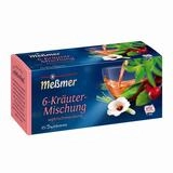Me&szlig;mer Tee, Me&szlig;mer 6 Kr&auml;uter Mischung wohlschmeckend aromatisch 25 Teebeutel 50g