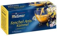 Me&szlig;mer Tee, Me&szlig;mer Teegetr&auml;nk Fenchel Anis und K&uuml;mmel Kr&auml;utertee 25 Beutel 50g