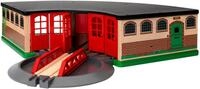BRIO&reg; Spielzeugeisenbahn-Geb&auml;ude BRIO&reg; WORLD, Gro&szlig;er Ringlokschuppen