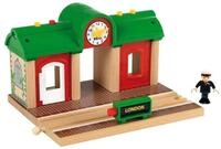 BRIO&reg; Spielzeugeisenbahn-Geb&auml;ude World Eisenbahn Geb&auml;ude Sprechender Bahnhof...