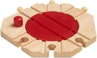 BRIO&reg; Spielzeugeisenbahn-Kreuzung BRIO&reg; WORLD, Mechanische Drehscheibe