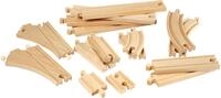 BRIO&reg; Gleise-Set BRIO&reg; WORLD, Mittleres Schienensortiment, (Set), Erg&auml;nzungsset