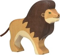 Holztiger Tierfigur HOLZTIGER L&ouml;we aus Holz