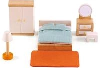 Hape Puppenhausm&ouml;bel Schlafzimmer