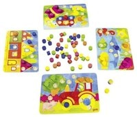 goki Spiel Farbw&uuml;rfelspiel, Kinderspiel, aus Holz, mit Farben, Lernspiel