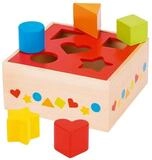goki Steckpuzzle Sortier Box, 5 Puzzleteile, Die Kinder besch&auml;ftigen sich