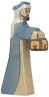 Holztiger Spielfigur HOLZTIGER Hirte mit Lampe 2 aus Holz