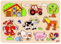 Gollnest & Kiesel Puzzle Steckpuzzle Bauernhof VI, Puzzleteile