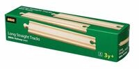 BRIO&reg; Spielzeugeisenbahn-Erweiterung BRIO World 1/1 Gerade Gleise (D), Bahn...