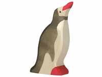 Holztiger Pinguin Kopf hoch (3650)