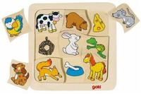 goki Spiel GOKI Gollnest & Kiesel Legespiel Wer frisst was?