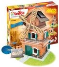 teifoc Solar Windm&uuml;hle und Wasserm&uuml;hle Steinbaukasten, (Modellbausatz, 380...
