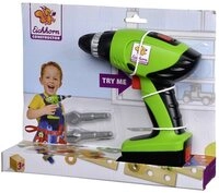SIMBA Kinder-Werkzeug-Set Eichhorn 100039050 - EH Kompakt-Schrauber