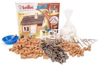 teifoc Fachwerkhaus Steinbaukasten, (nachhaltig & vegan, 200 St., Made in Germany),
