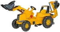 rolly toys&reg; Tretfahrzeug CAT, Kindertraktor mit Lader und Heckbagger