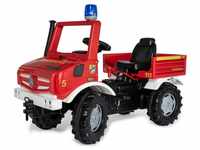 rolly toys® Tretfahrzeug Unimog Fire - Tretfahrzeug - rot/schwarz