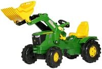 rolly toys&reg; Tretfahrzeug John Deere 6210R, Kindertraktor mit Lader