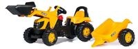 rolly toys&reg; Trettraktor Rolly Toys JCB Traktor mit Anh&auml;nger und Lader 023837