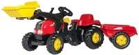 rolly toys&reg; Tretfahrzeug rollyKid, Traktor mit Trailer und Lader