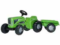 rolly toys® Tretfahrzeug Futura, Traktor mit Trailer