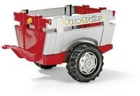 rolly toys&reg; Spielfahrzeug-Erweiterung 122097 rollyFarm Trailer, rot/silber