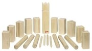 goki Spiel Wikingerspiel Kubb, im stabilen Baumwollbeutel, Familienspiel, Made...