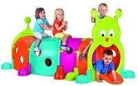 Feber&reg; Spieltunnel Kriechtunnel Gus der Wurm, F&uuml;r drinnen und drau&szlig;en