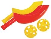 Schildkr&ouml;t Spiel Scoop Ball, Wurfspiel Fangspiel Beachball Outdoor Schl&auml;ger