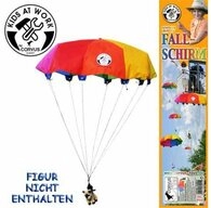 Corvus Experimentierkasten Fallschirm bunt, 85 cm